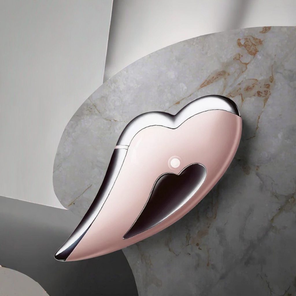 Newest Handheld Guasha Scraping Facial Neck Rejuvenation Home Use Portable Face Massager Microcurrent Vibration Machine