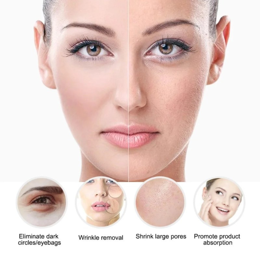 Home Use Facial Care D Cool Machine Cryo-Eletroporation CryoFace for Skin Rejuvenation Shrinking Pores