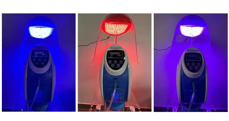 2026 New 7 Colors O2toDerm Oxygen Facial Machine O2derm Oxygenated Oxygen Facial 02 Derm Machine