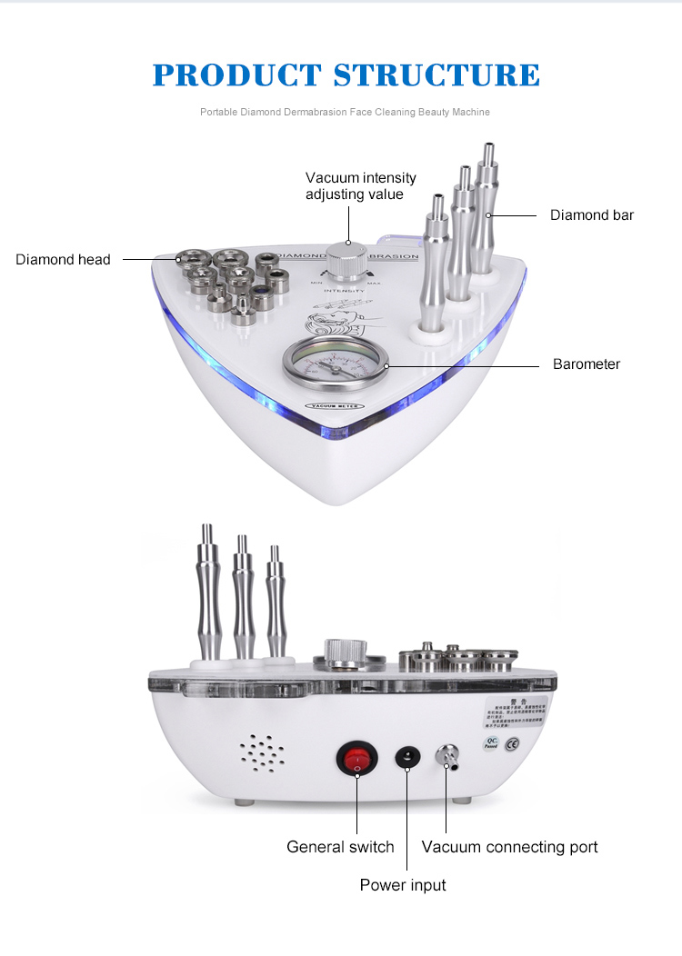 Household Hydra Microdermabrasion Peel Facial Oxygen Jet Machine Microdermabrasion Machine Black Head Removal