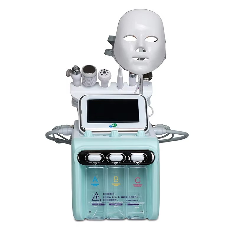 Professional Microdermabrasion Facial Beauty Instrument - Deep Cleansing &amp; Hydrating Facial Care Device for Salon &amp; Home