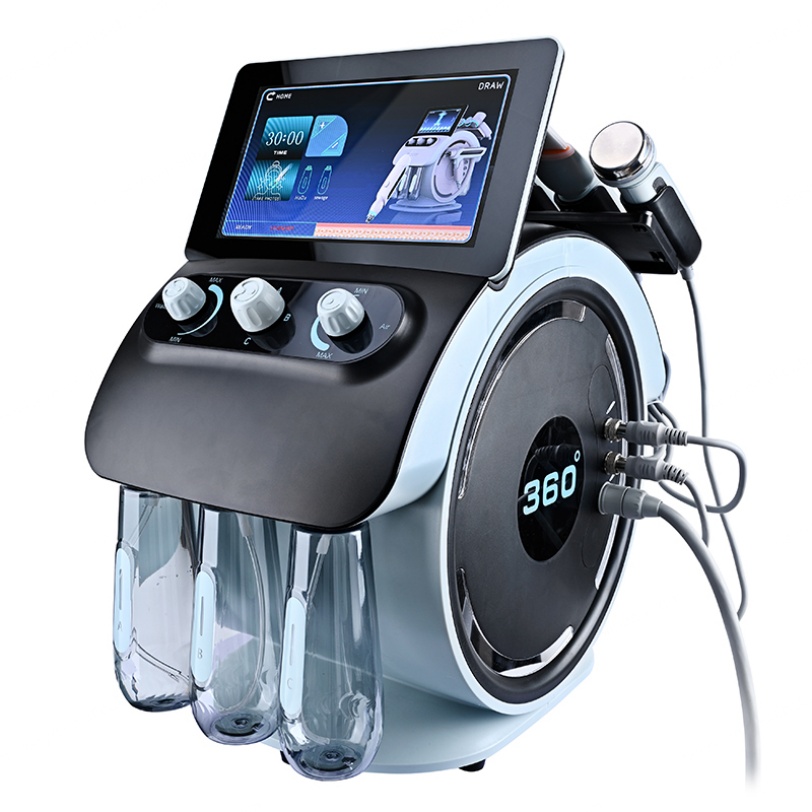 New Microdermabrasion Machine Facial Cleansing Vacuum Blackhead Remover Skin Scrubber Facial Beauty Device