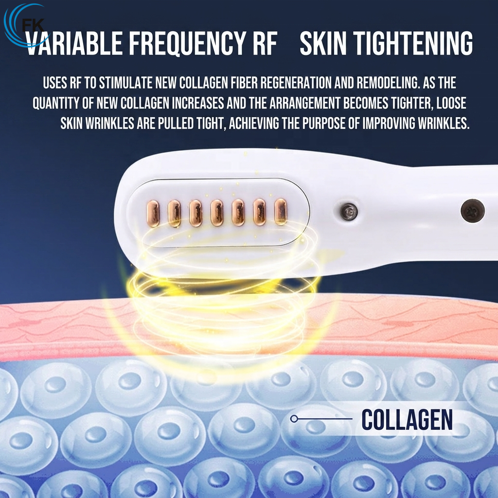 Professional Hot and Cold Skin Care Facial Lifting Machine Cryotherapy Thermotherapy Thermal Face Lift Device