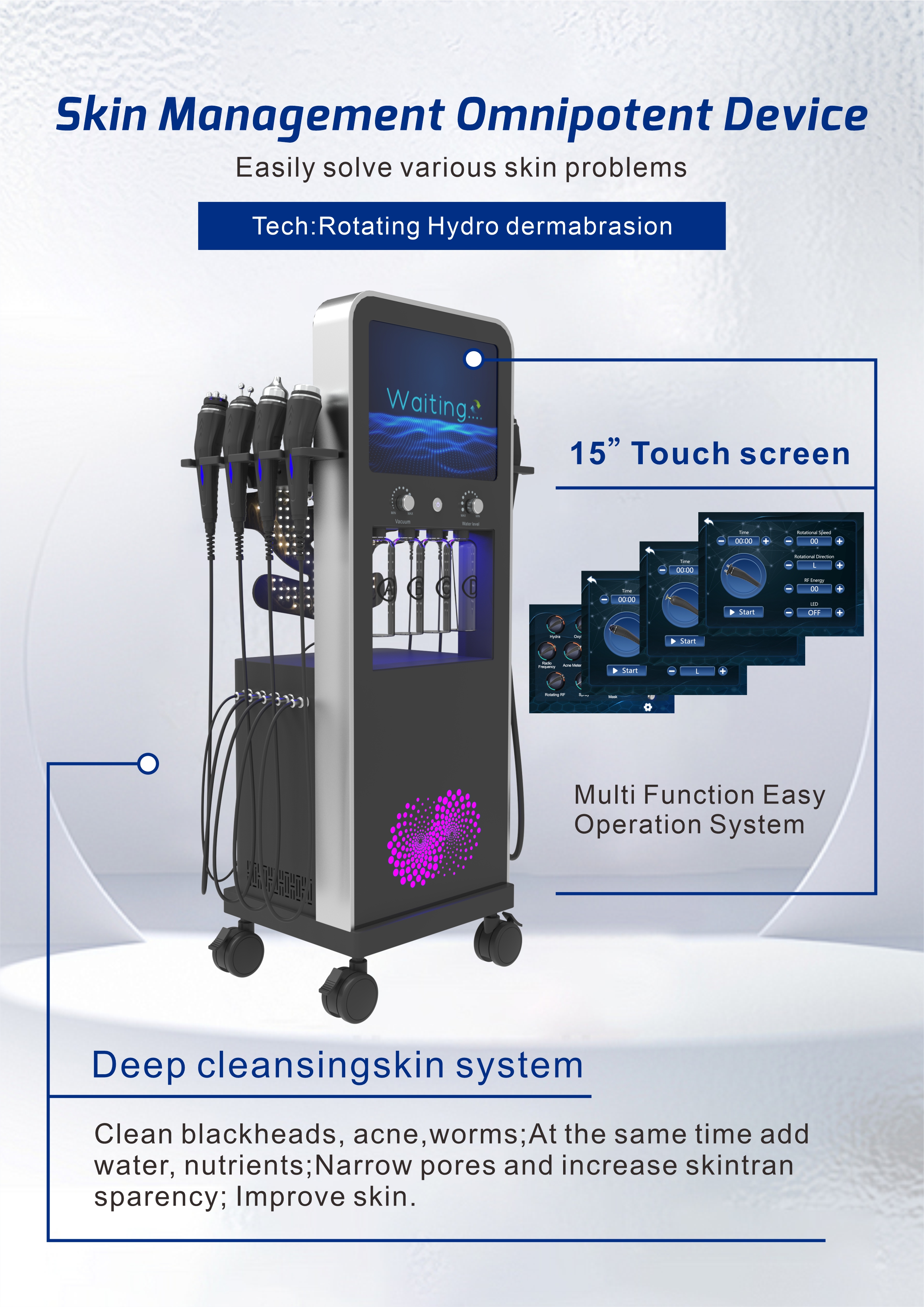 Hydra Dermabrasion Machine Detail 2