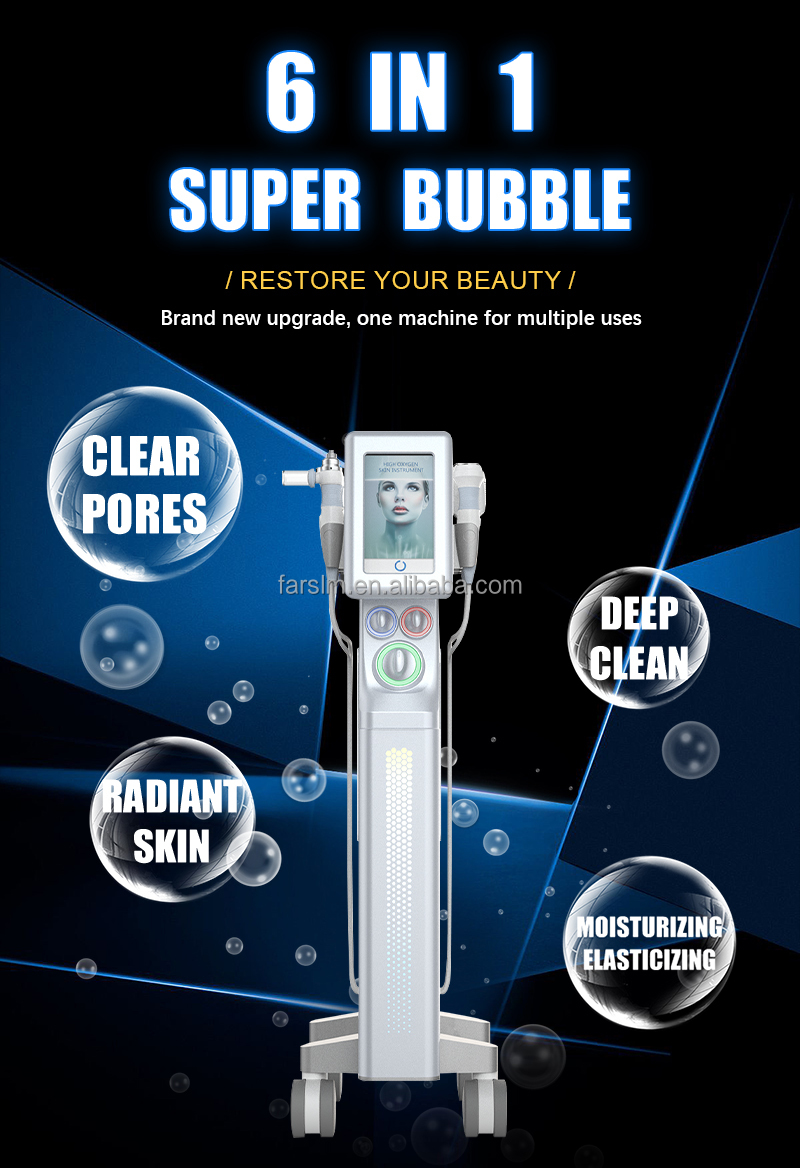 FARSLIM 6 in 1 Oxygen Jet Peel Skin Whitening Machine
