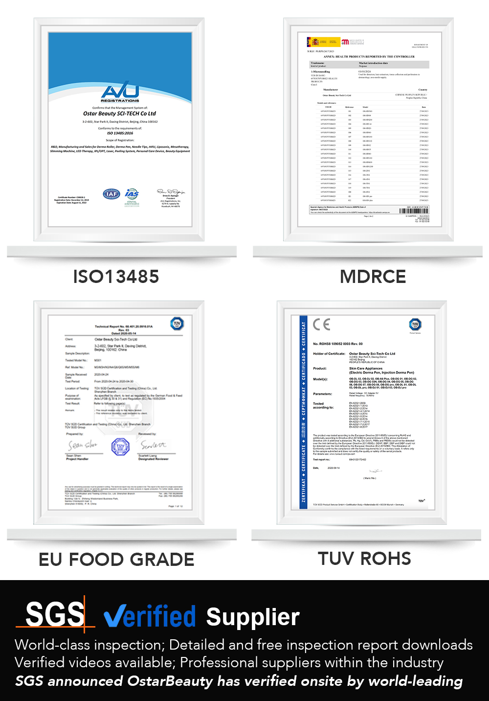 Product Certifications