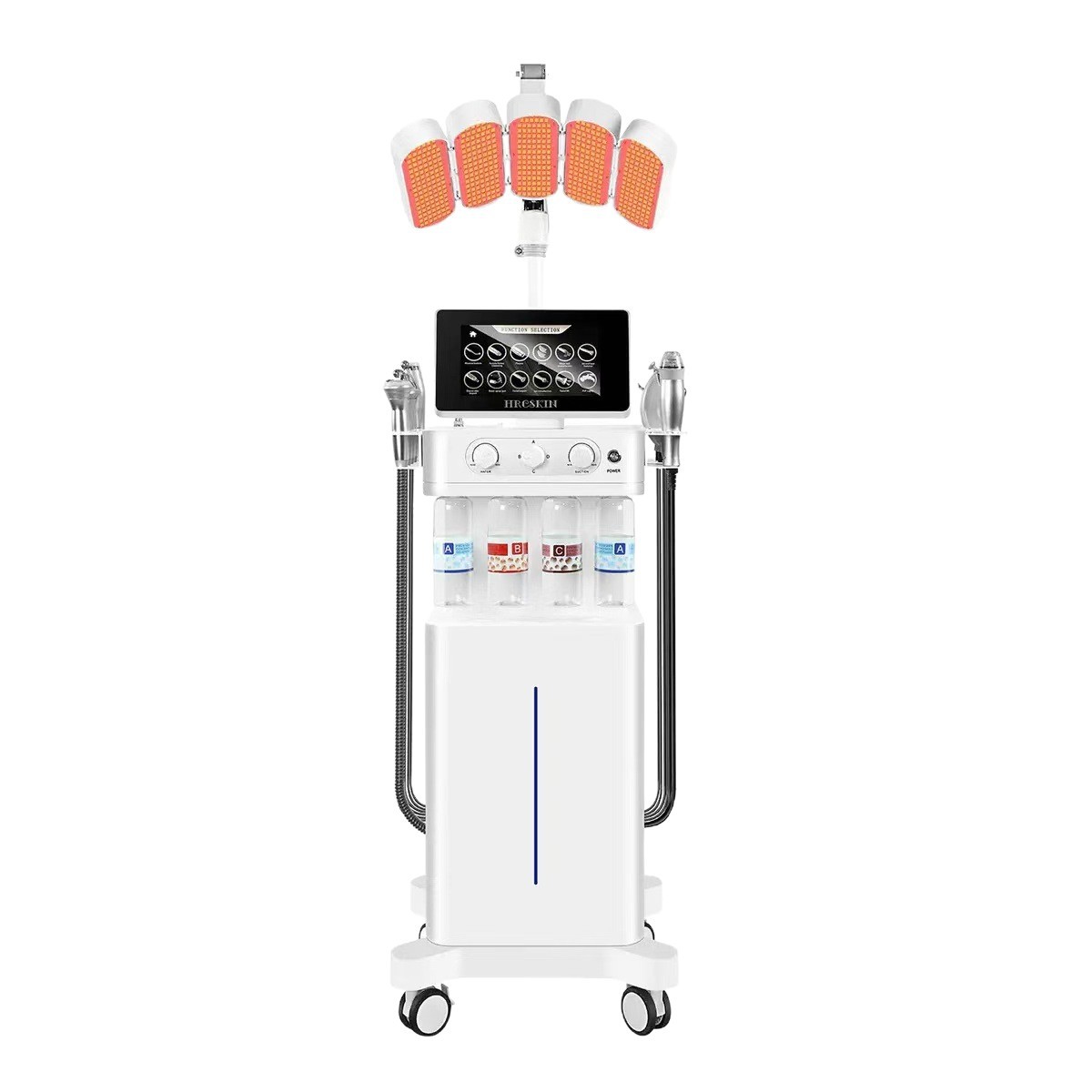 Multi Dimensional Blackhead Remover Vacuum Hydra Dermabrasion Facial Care Machine Professional 360 Vortex