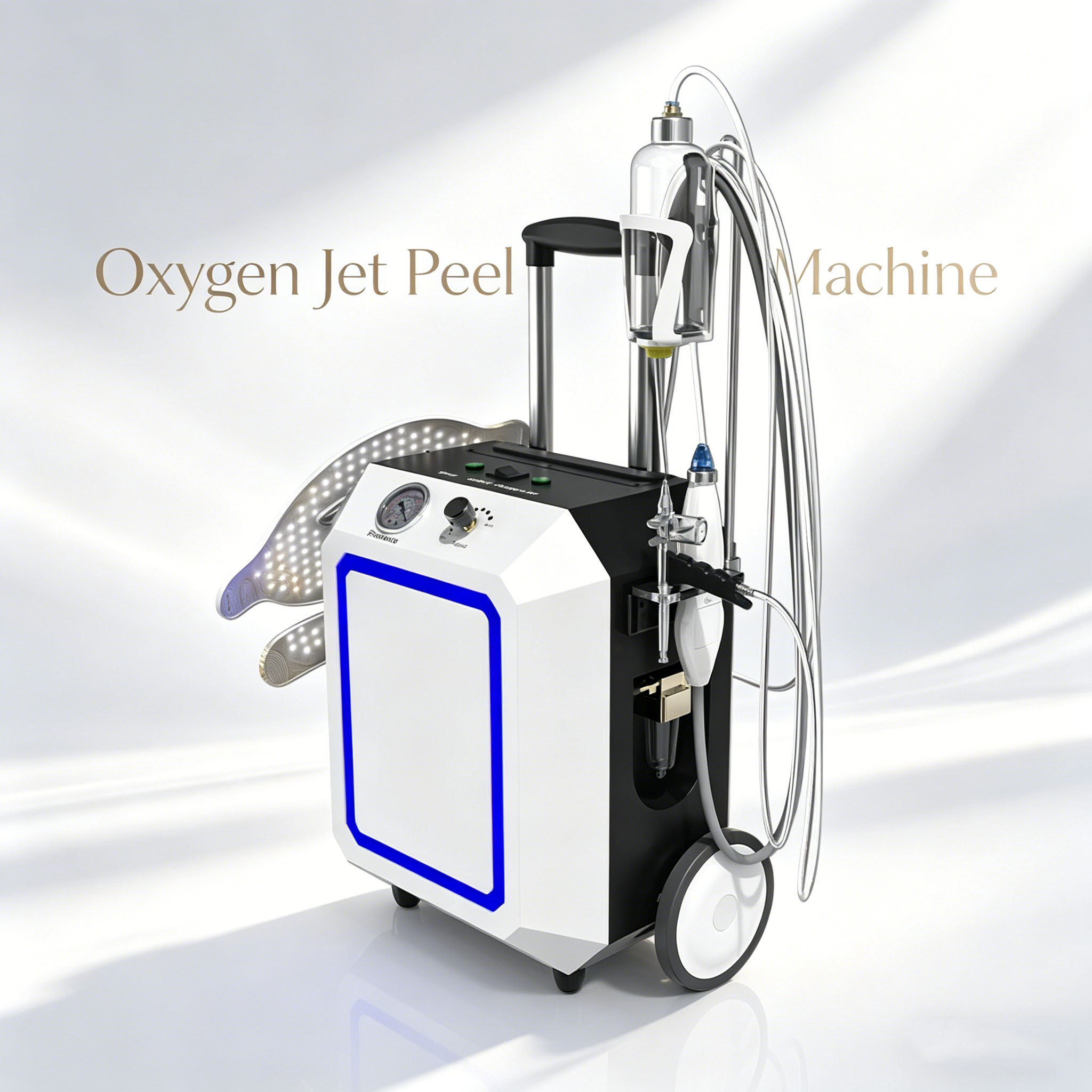 2026 Latest Innovation 3 in 1 Non-invasive Face Whitening Pore Cleaning Professional Oxygen Sprayer Facial Machine