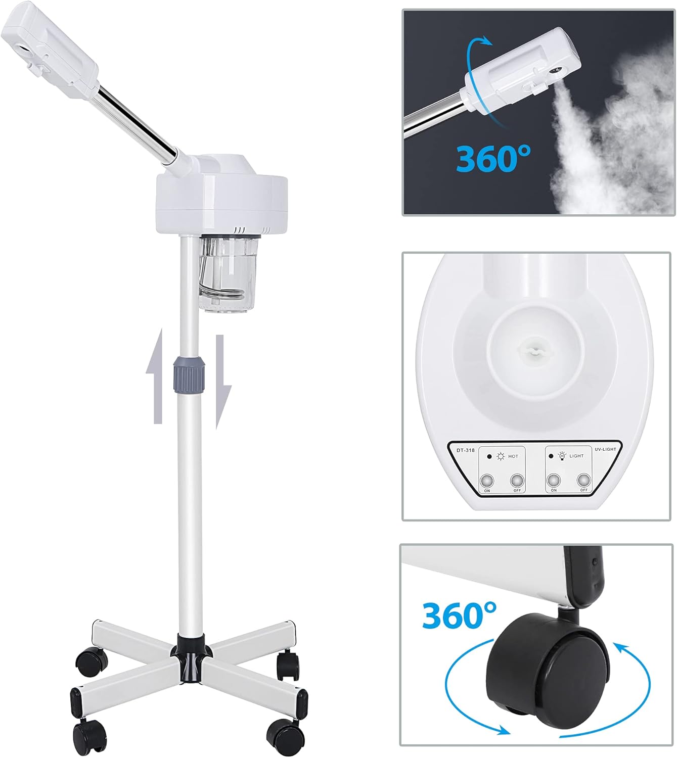 Professional Facial Steamer Usage