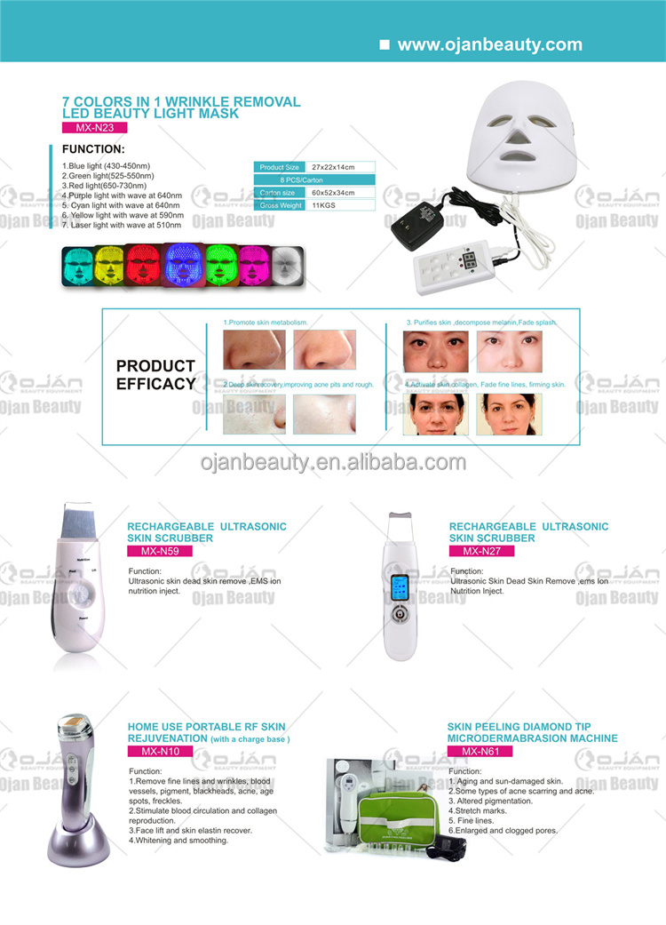 Cryo Facial Skin Cool Cryo-electroporation Beauty Machine/hot Cold Hammer Anti Aging Devices