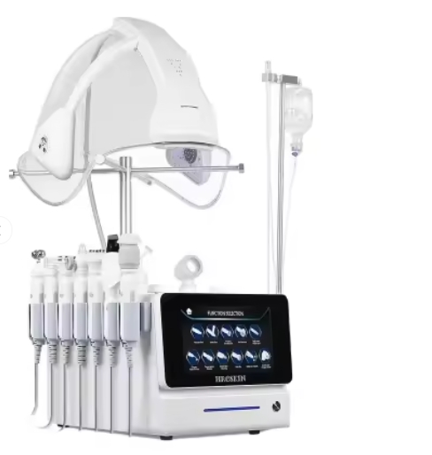 Portable 11in1 Oxygenation O2 Therapy Oxygen Facial Skin Jet Peeling Beauty Facial Machine