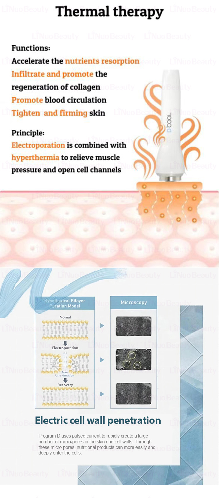 Mesotherapy Skin Care Interface Panel