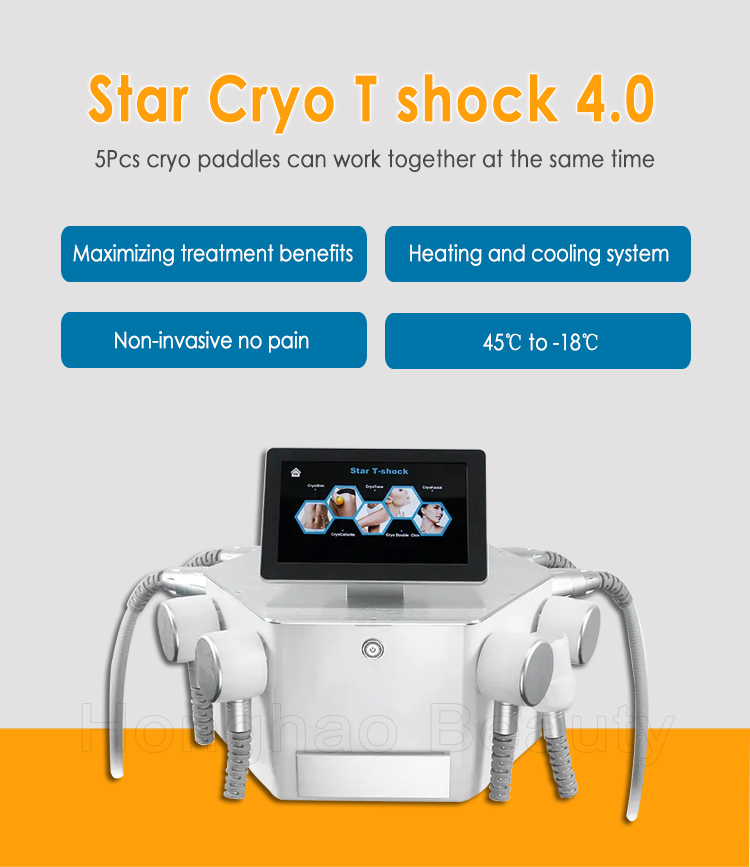 Cryoskin Revolution T Shock Machine Face Body