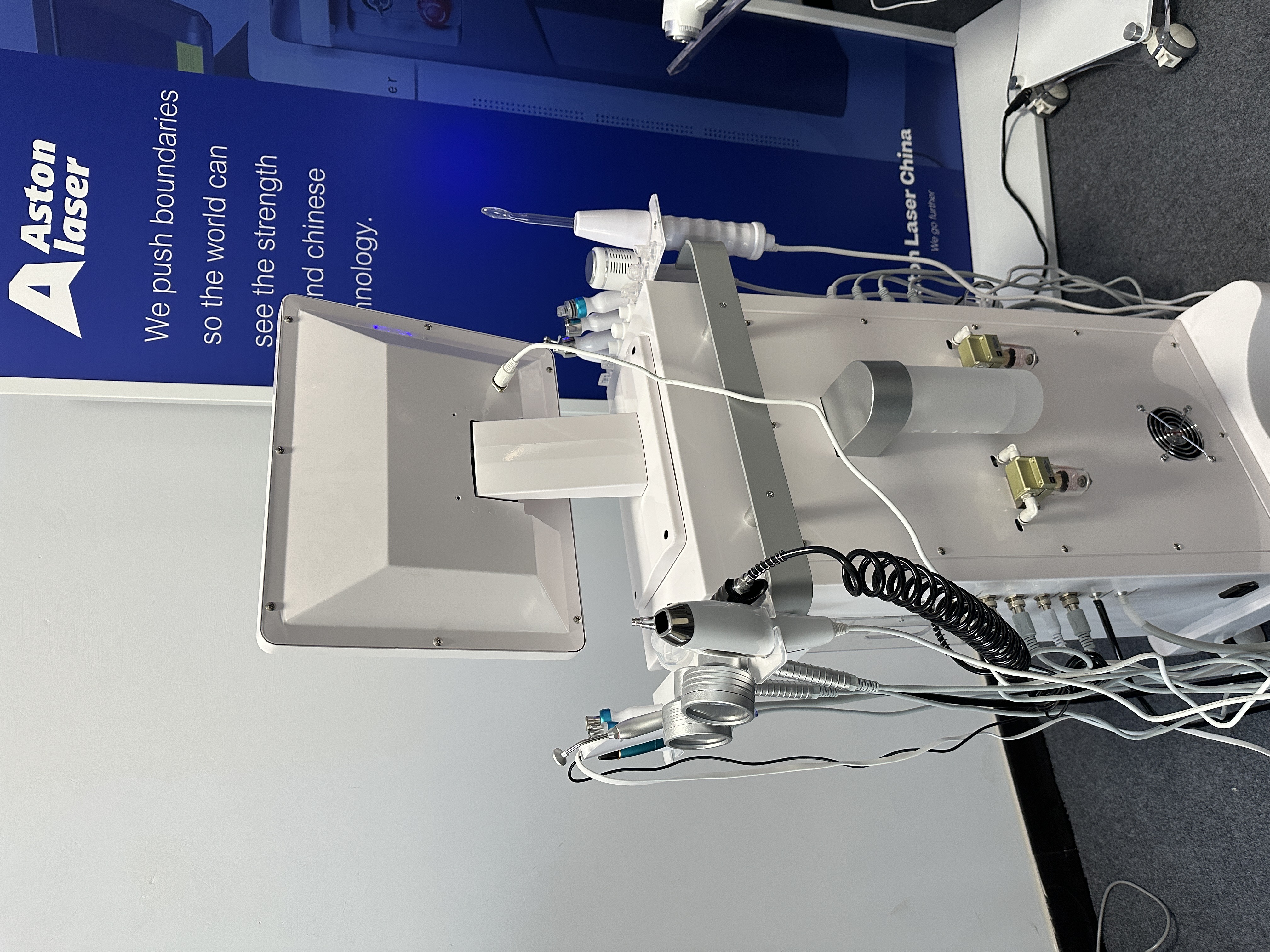 ASTON Hot Trend 2025 Skin Care Facial Dermabrasion Machine with EMS &amp; Vacuum Technology for Skin Rejuvenation &amp; Deep Cleansing