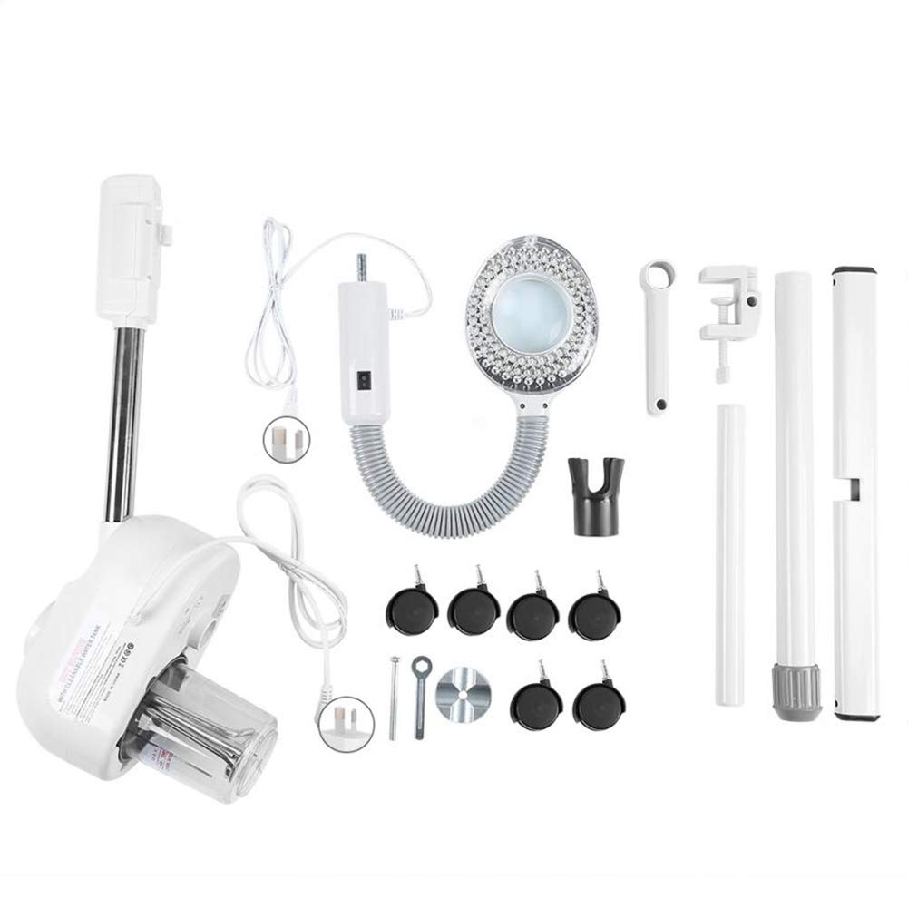 New Electric Facial Steamer Digital Touch Screen Professional Hot Vapour Beauty Salon Skin Care Steamer 750ml Water Tank ABS