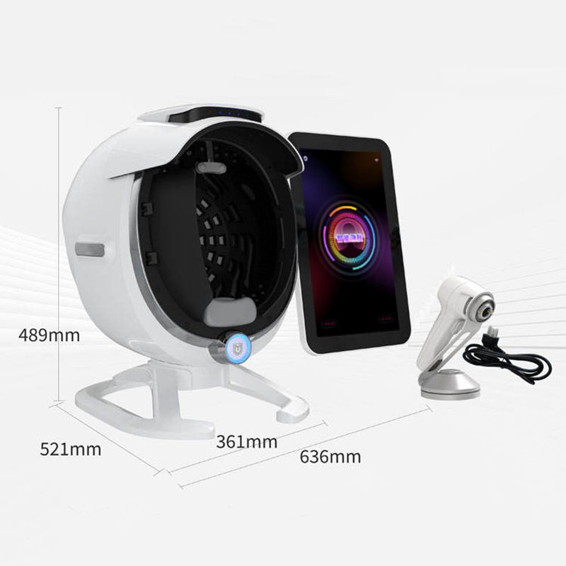 Bitmoji AI Magic 3D Mirror Facial Scanner Analizador De Piel Acne Skin Analysis Full Face Scanner Testing Skin Analyzer Machine