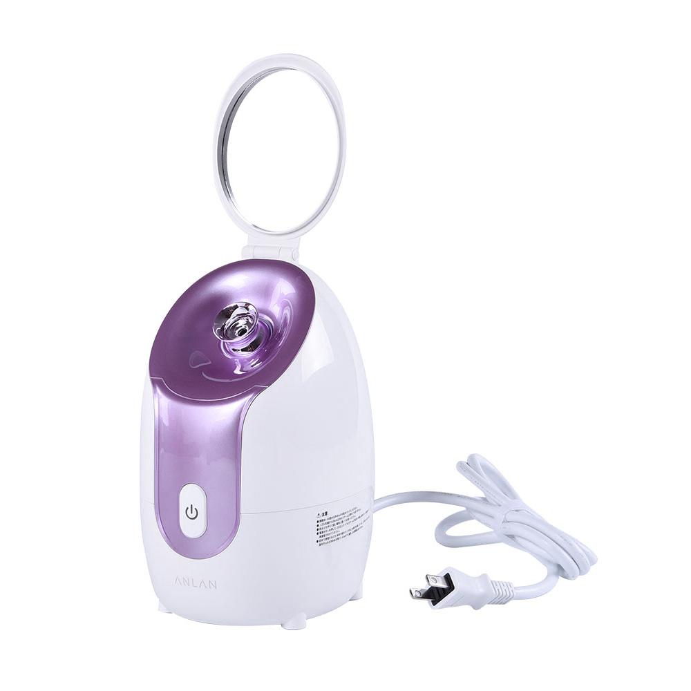 Mirror Equipped Face Steam Machine Vaporizado Facial Steamer with Fruits Vegetables and Aromatherapy Can Be Added