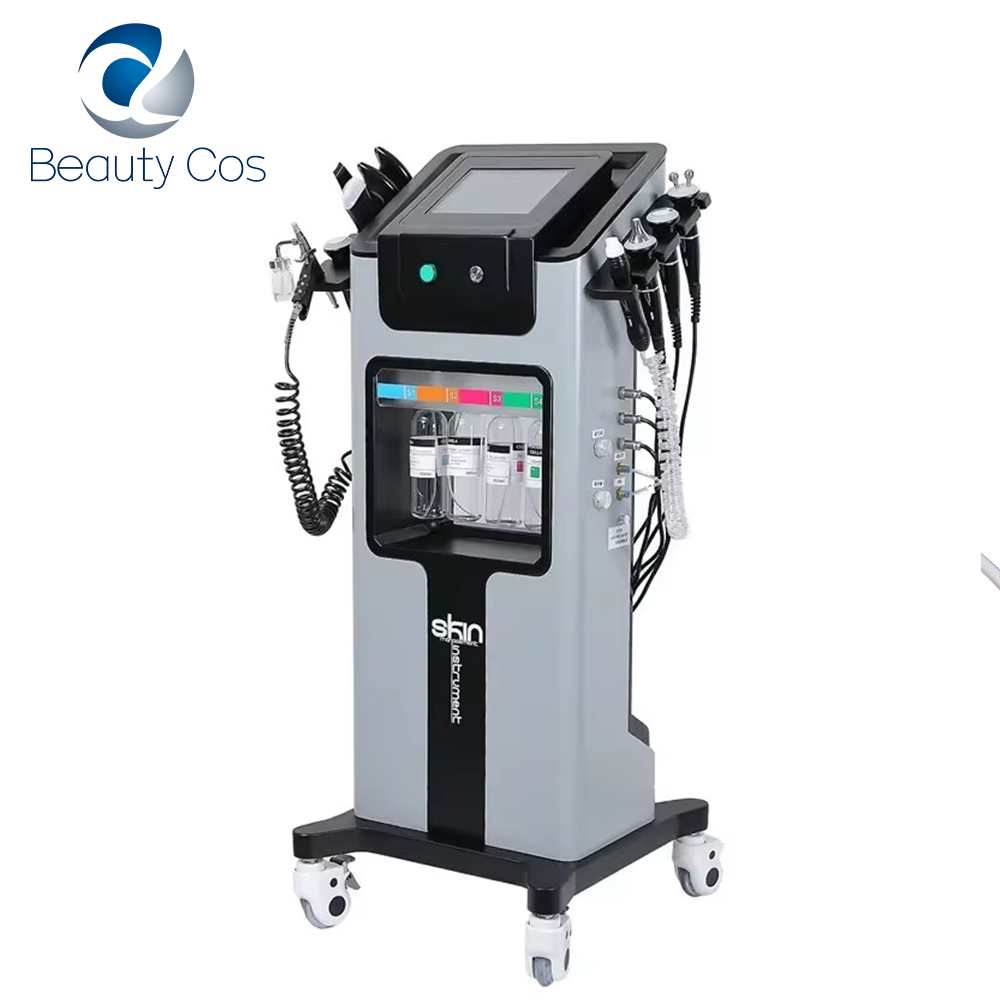 Best Selling Product 10in1 Hydrifacial Machine Hifu Machine Face Lifting Cryotherapy Machine Aesthetics Product Skin Tightening
