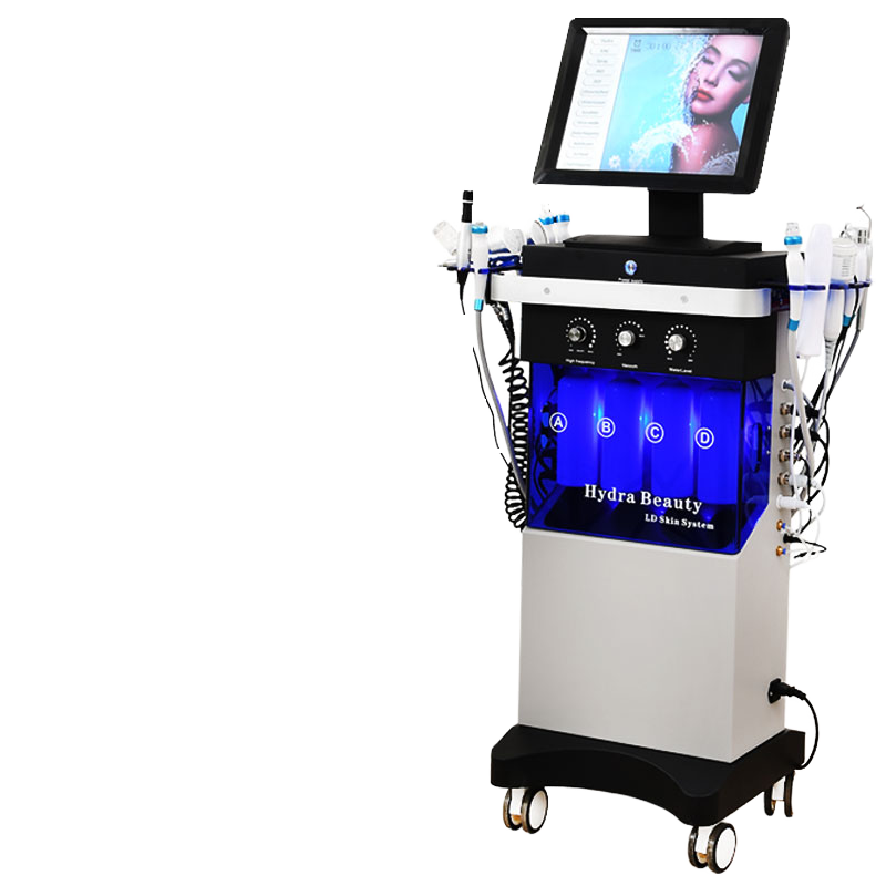 14-in-1 Oxygen Jet Peel Microdermabrasion Facial Machine Vacuum Technology for Commercial Acne Treatment Skin Care