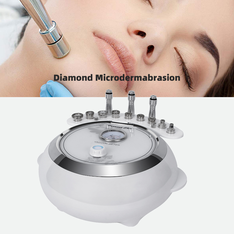 Diamond Dermabrasion Acne Treatment Men Wrinkle Removal Strong Suction Diamond Big Tip Filter Diamond Microdermabrasion Machine