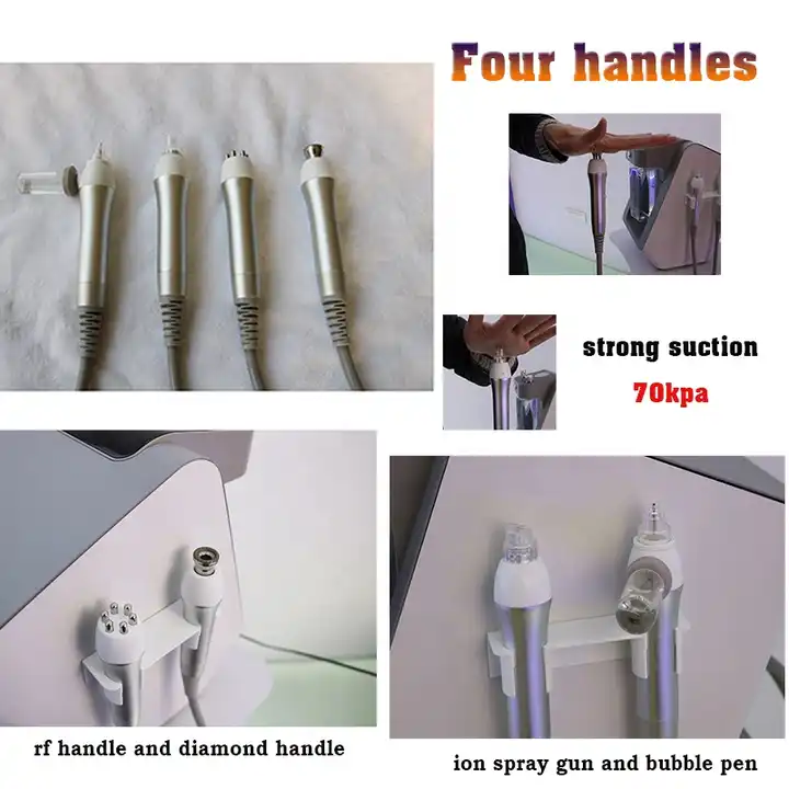 The four handles of water dermabrasion diamond dermabrasion