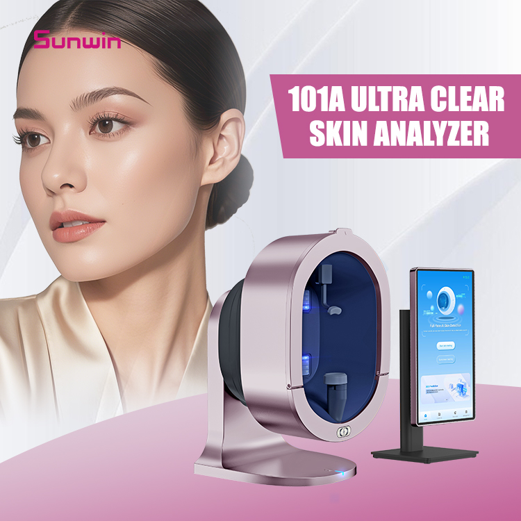 2025 Upgraded Korea Smart 3d Skin Analyzer Machine Facial Type Ai Skin Analyzer Skin Type Testing Detector Face Analysis