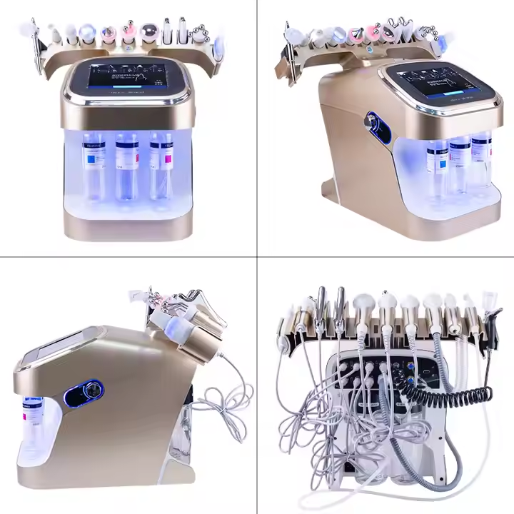 Hydra Bubble 10-in-1 Home Use Skin Beauty Machine Facial Care Equipment with Oxygen Jet Peel & H2O2 Deep Cleaning Model