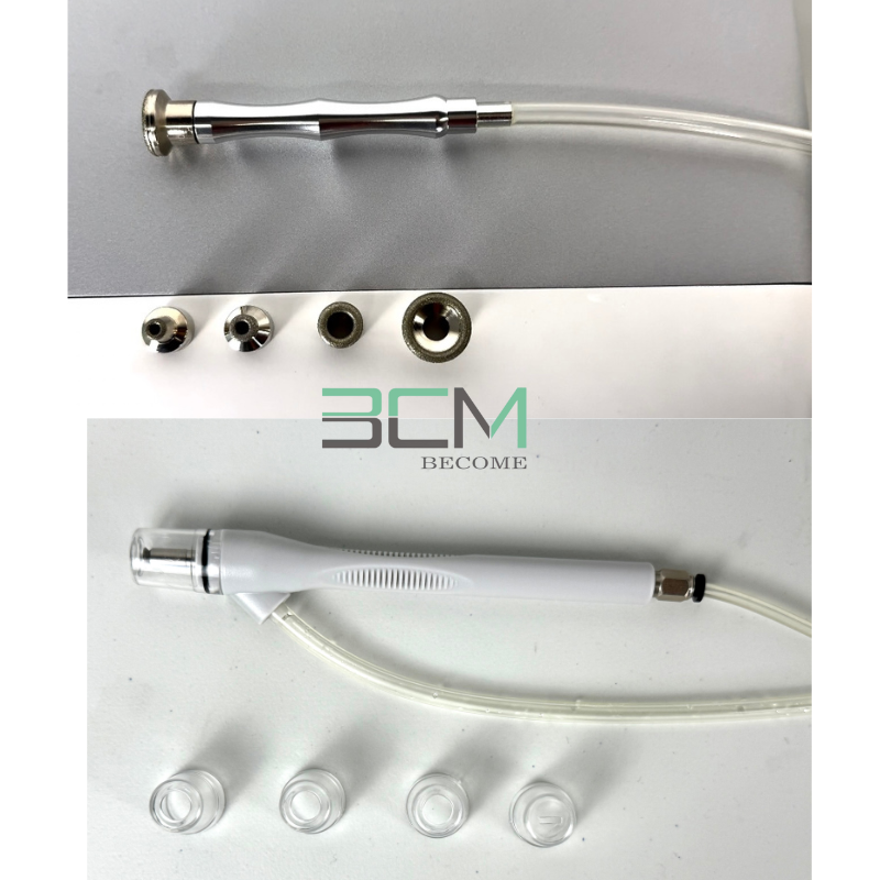 Diamond Tip Microdermabrasion Device with Vacuum Suction for Effective Blackhead Extraction and Pore Cleaning Skin Care Tool