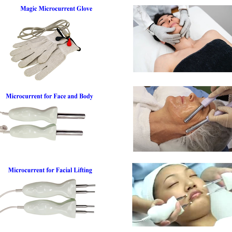 Au-8402 Blackhead Skin Tightening BIO Face Machine Microcurrent Anti Aging Skin Massager Body Facial Lifting Device