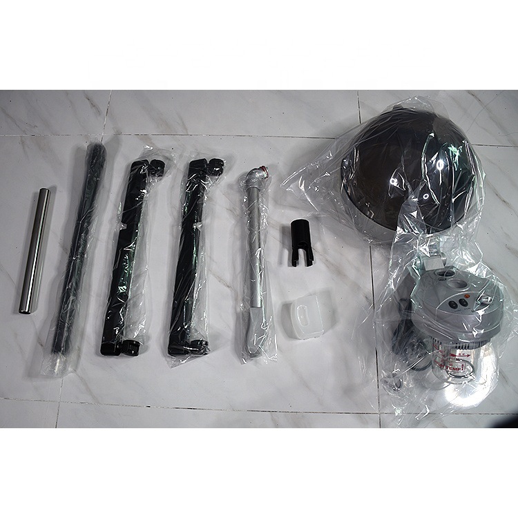 2 in 1 Face Hair Steamer Ozone Vaporizer Facial Head Mist Spray Stand Machine with Hooded for Beauty Salon Spa