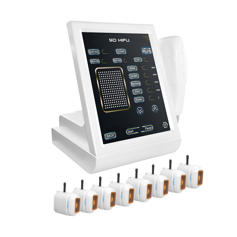 Portable 12 Lines 9d Hifu Focused Ultrasonic 20,000 Shots Hifu 9d Facial Y Corporal Machine