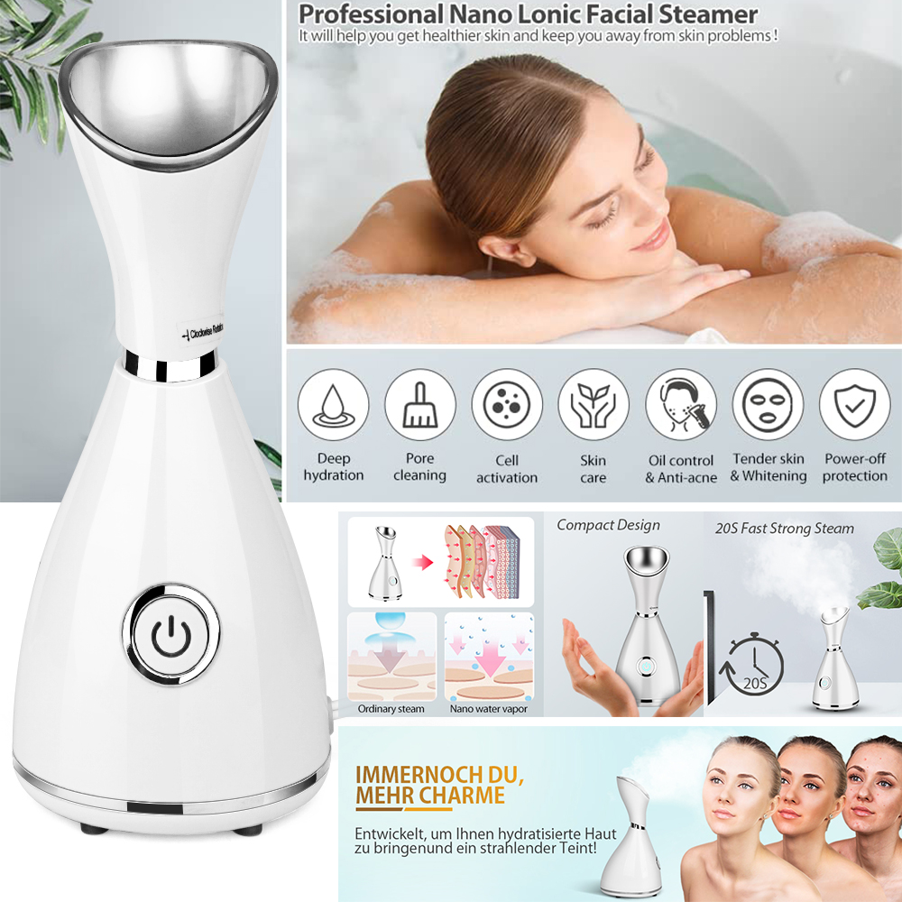 Nano Ionic Facial Steamer Display 4