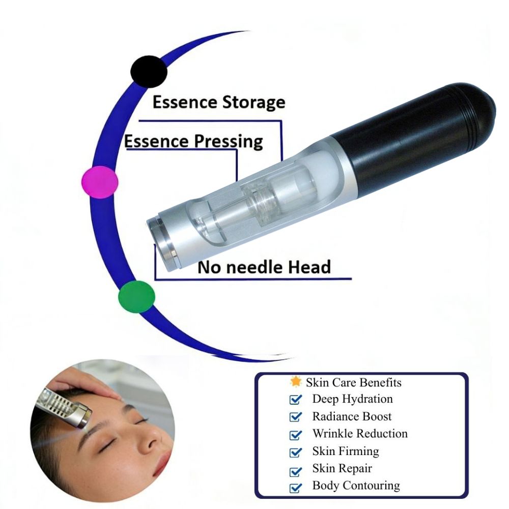 2026 Trending Product Microcurrent Facial Device Electroporation Skin Tightening Lymphatic Drainage Machine Head Scalp Massager