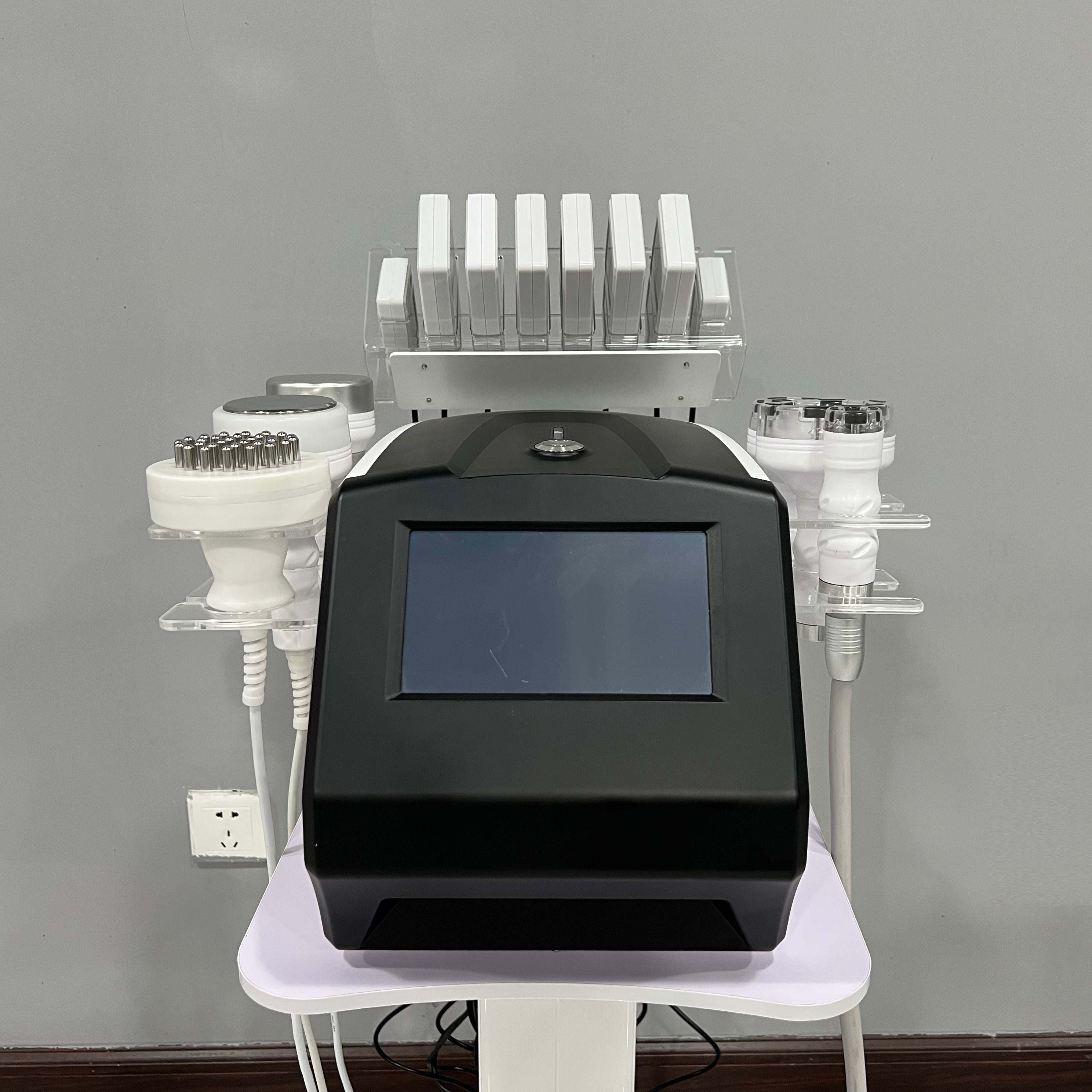 Portable 6 in 1 3D Lipo Rf 80k Cavit Body Slimming Machine for Fat Blackhead Removal