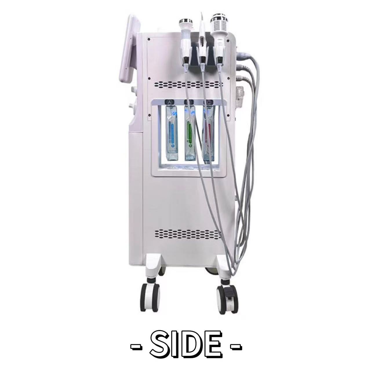 Beauty Salon Equipment 6-in-1 Oxygen Jet Peel Hydro Machine Touch Screen Skin Hydrodermabrasion Stainless Steel Face Treatment