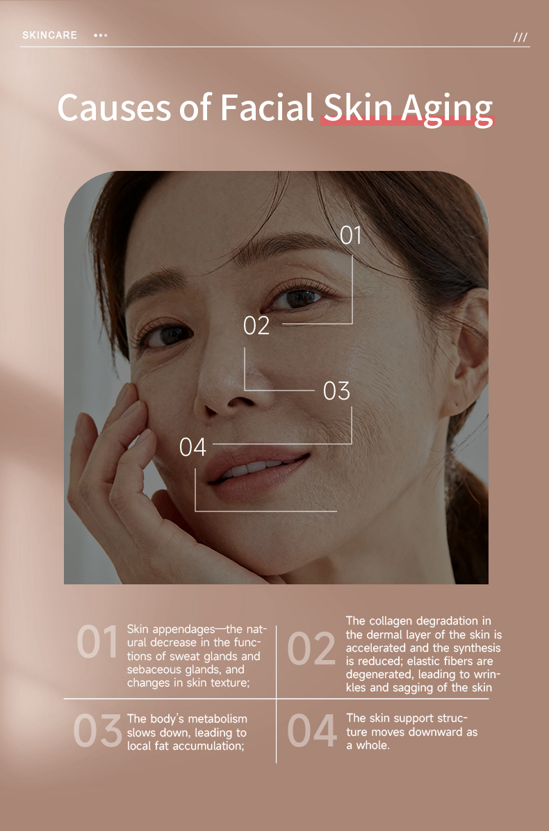 Handheld High Intensity Ultrasonido Non-Surgical Face Skin Lifting Machine for Anti-Aging Collagen Regeneration Facial Massager