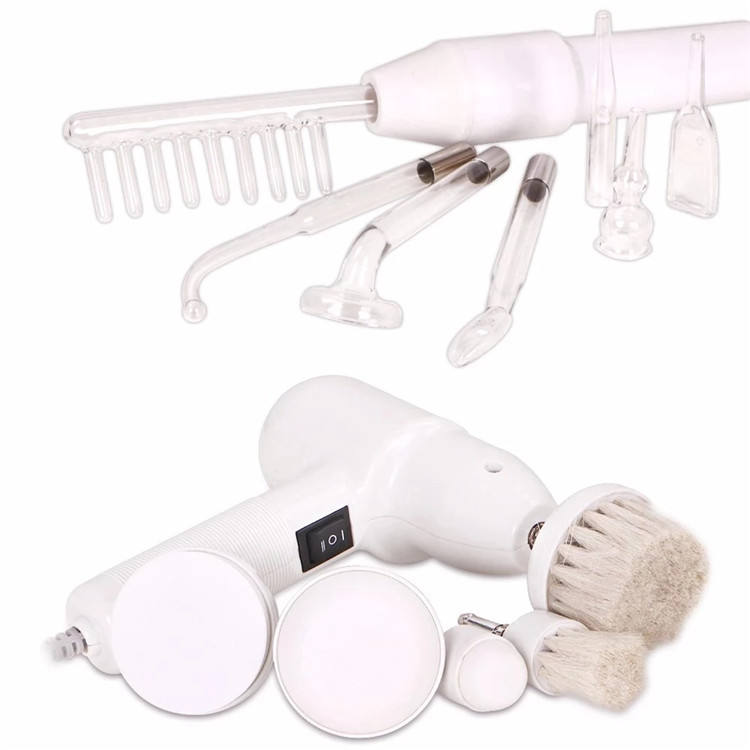 Microdermabrasion Iontophoresis Skin Firming Anti-aging Massager Microcurrent High Frequency Galvanic Facial Machine