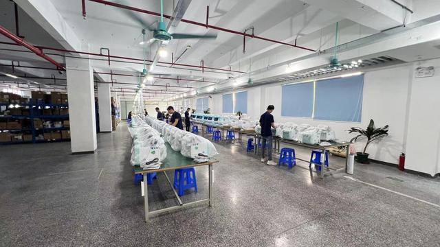 Nova Beauty factory production floor showing advanced facial machine manufacturing