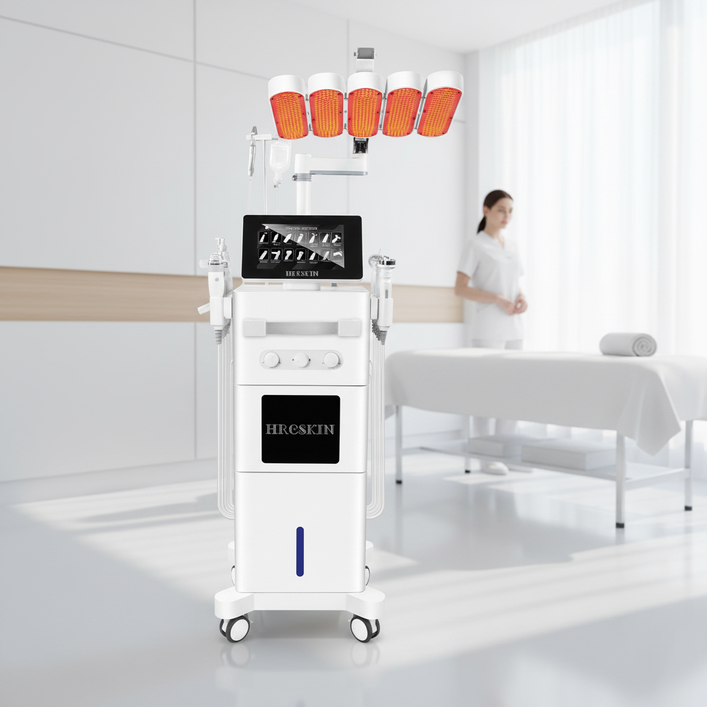 Hydra Microdermabrasion Facial Machine Shrink Pores Deep Cleaning Microdermabrasion Hydra Oxygen Facial Machine