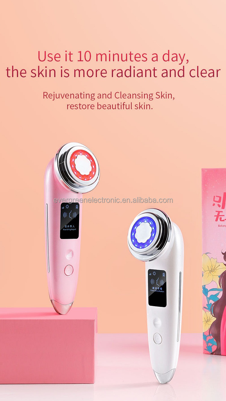 Microcurrent Machine Face Lift High Frequency Facial Machine Skin Tightening Skin Rejuvenation Beauty Device for Face and Neck