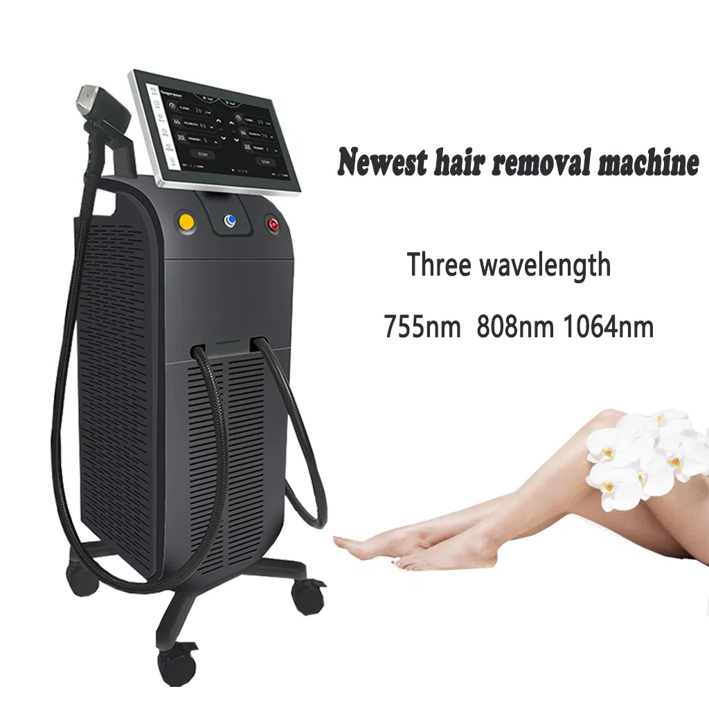Professional Electrolysis Laser Hair Removal Device Permanently Facial Diode IPL Laser Hair Removal Machine