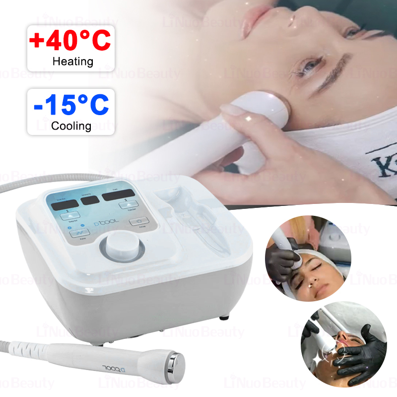 Hot &amp; Cold Hammer Skin Cool Lifting Cryo Facial Equipment US Plug ABS Material Desktop Face Tool