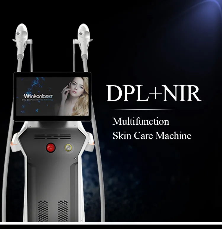 Opt E Light IPL Laser Hair Removal Beauty Equipment Dpl Acne Therapy Body Women Man Skin Facial Hair Removal Device