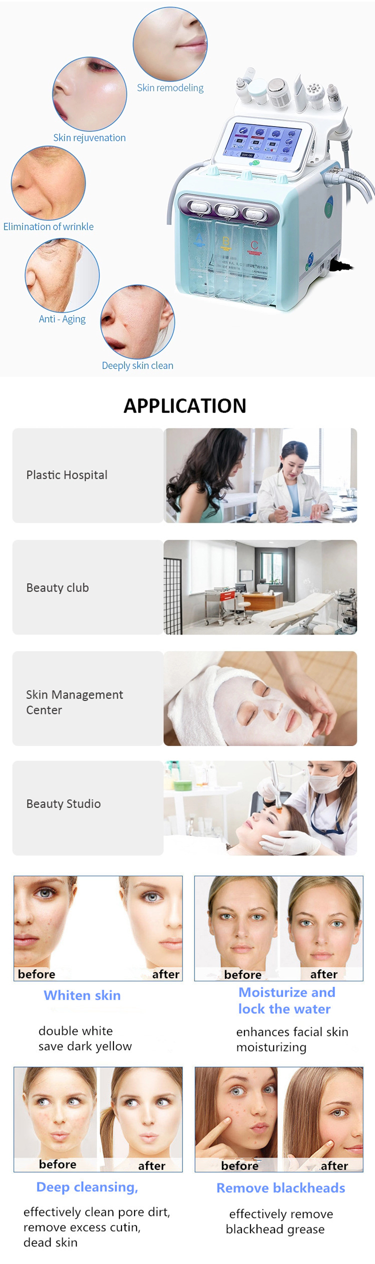 Dermabrasion Beauty Machine Detail