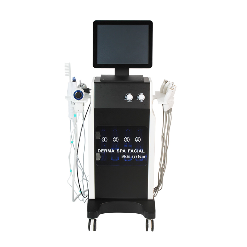 Beir Hydrodermabrasion Oxygen Diamond Facial Machine with Custom Logo Design US Plug Multifunction Hydrating Spa Treatment
