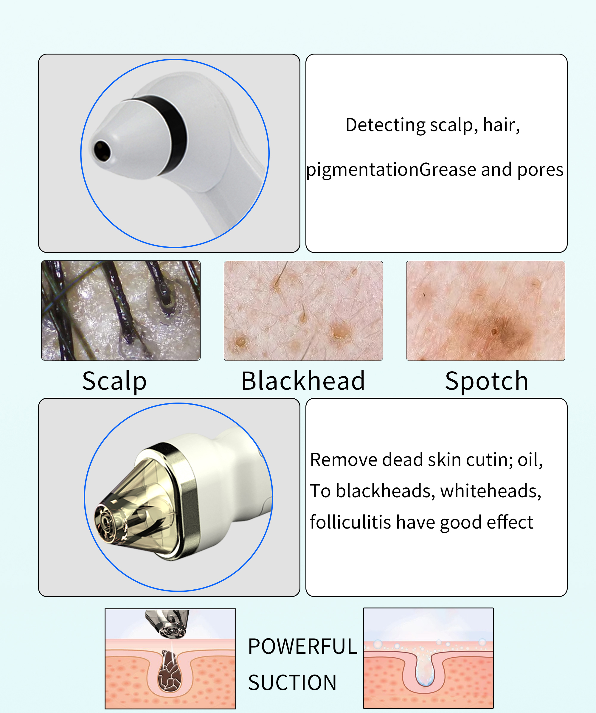 8 in 1 Facial Beauty Instrument Feature 3