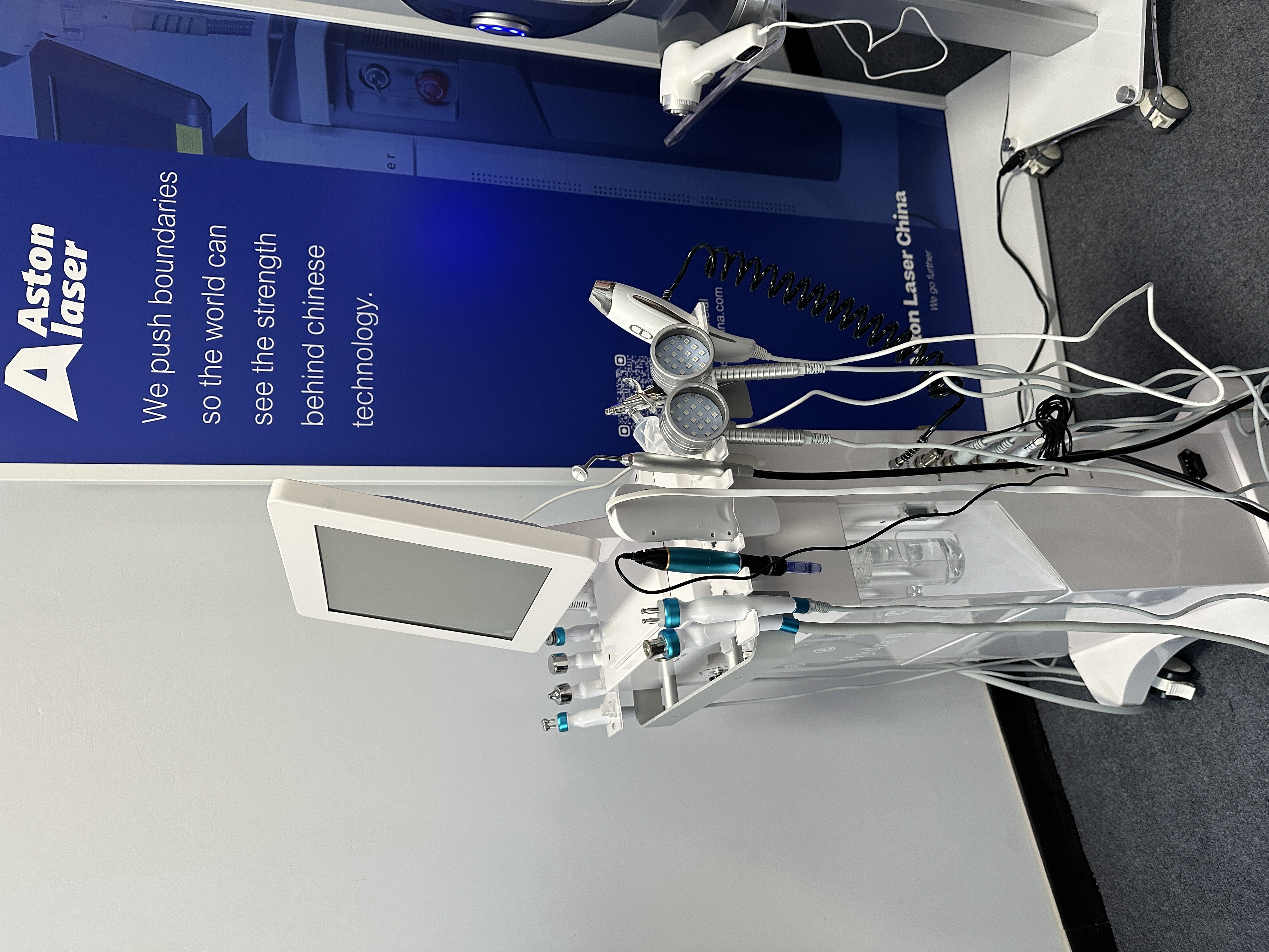 ASTON Hot Trend 2025 Skin Care Facial Dermabrasion Machine with EMS &amp; Vacuum Technology for Skin Rejuvenation &amp; Deep Cleansing