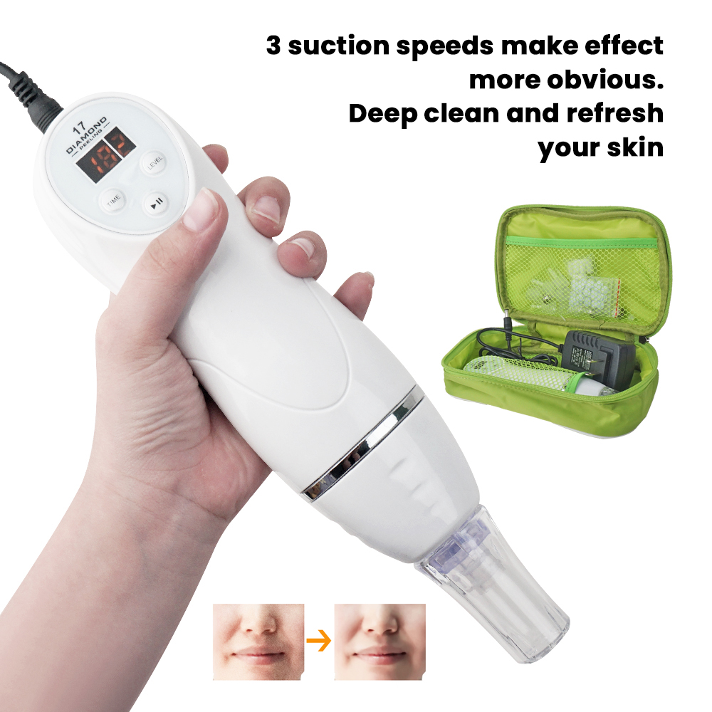 Portable Handheld Diamond Microdermabrasion Vacuum Peeling Skin Rejuvenation Dermabrasion Machine