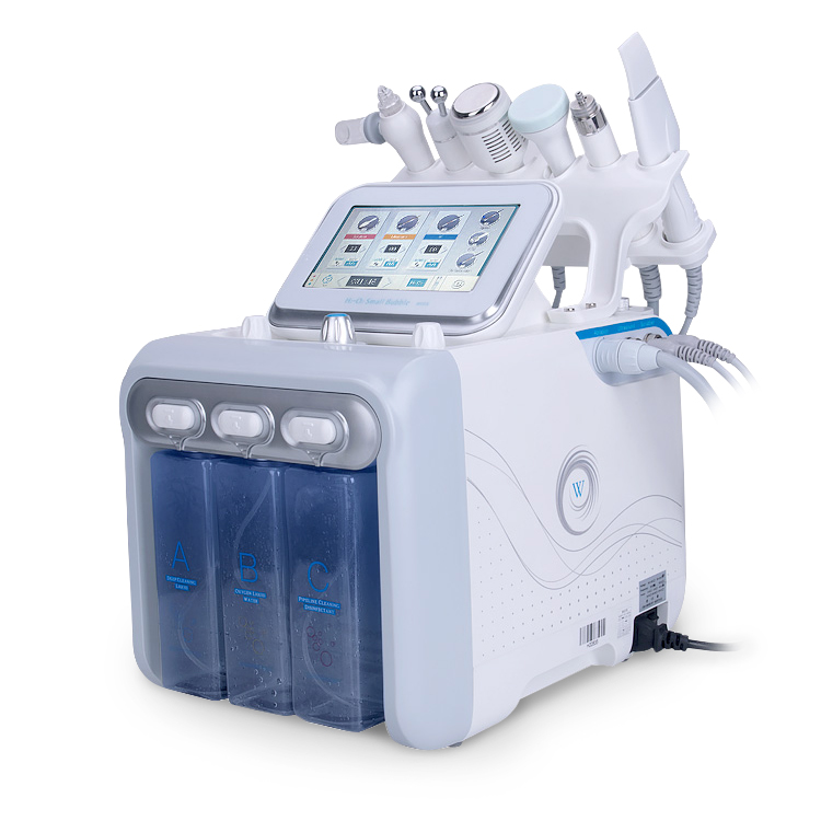 6 in 1 Multifunctional Exfoliator Aqua Peel Hydra Beauty Equipment Oxygen Portable Microdermabrasion Facial Machine