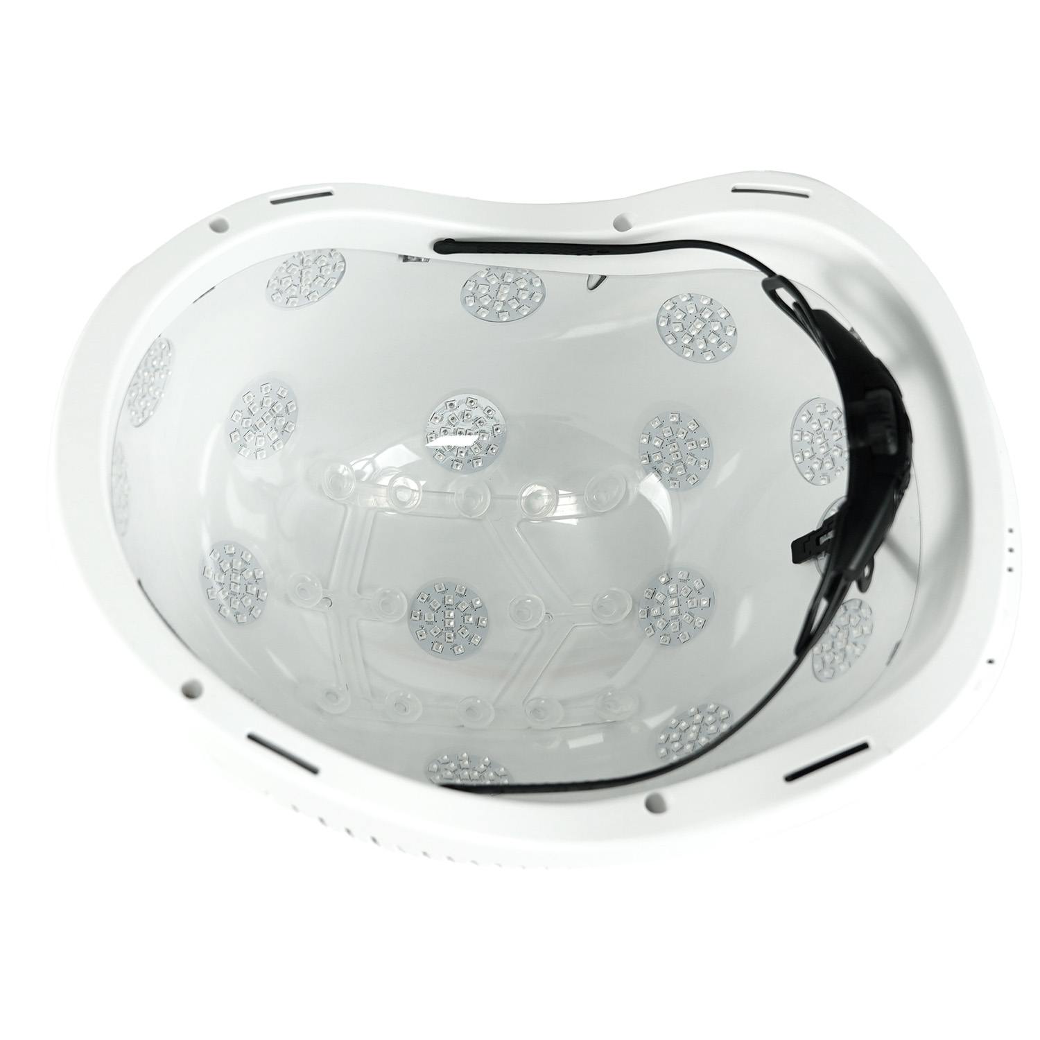 Portable Near Infrared 810nm 1070nm LED Light Therapy Photobiomodulation Brain Helmet With APP Control System